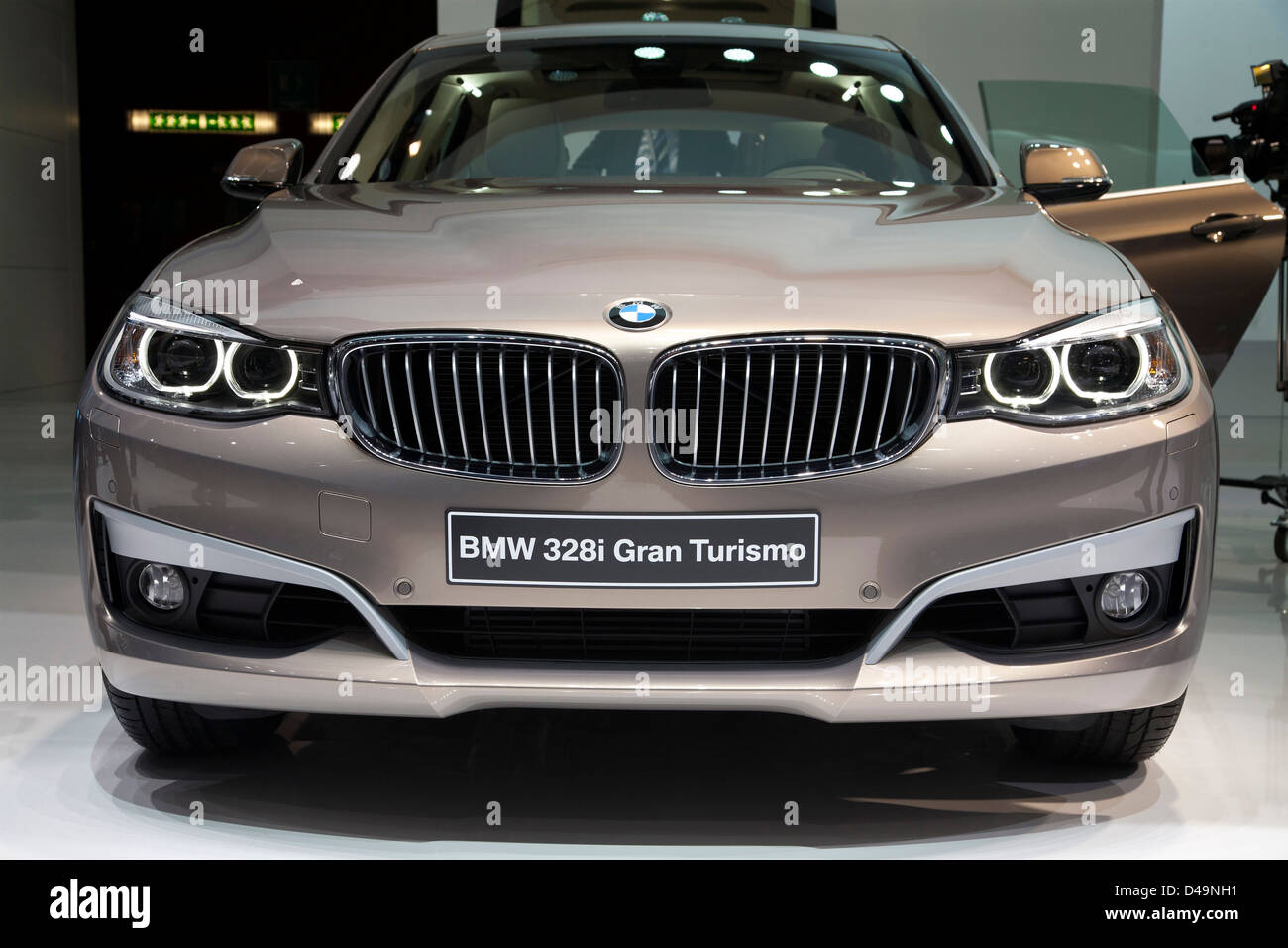 BMW 328i Gran Turismo. Genfer Motor Sow 2013 Stockfoto