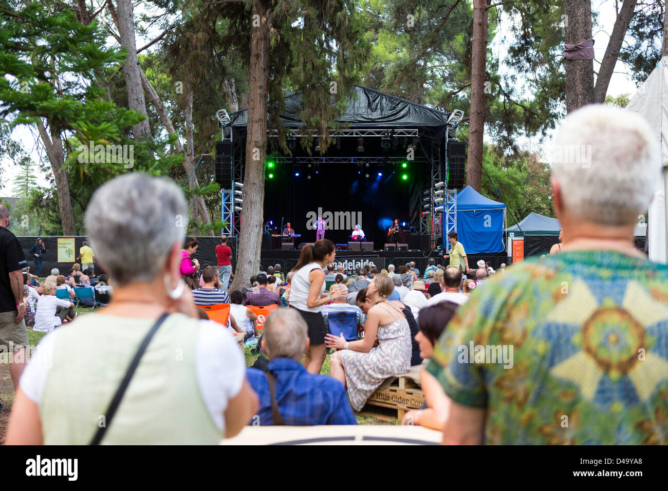 Adelaide, Südaustralien. 8. März 2013. Die Savoy Familie Cajun Band aus Louisiana Höchstleistungen WOMADelaide 2013 vom 8. bis 11. März 2013 in Adelaide, South Australia (Credit-Bild: © Gary Francis/ZUMAPRESS.com/Alamy Live News) Stockfoto