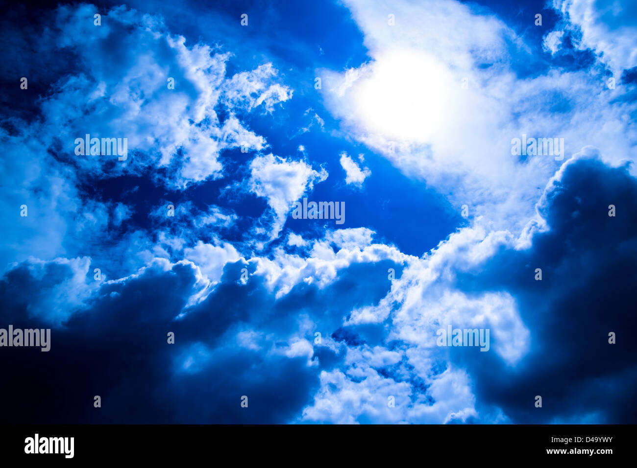 Nachthimmel Stockfoto