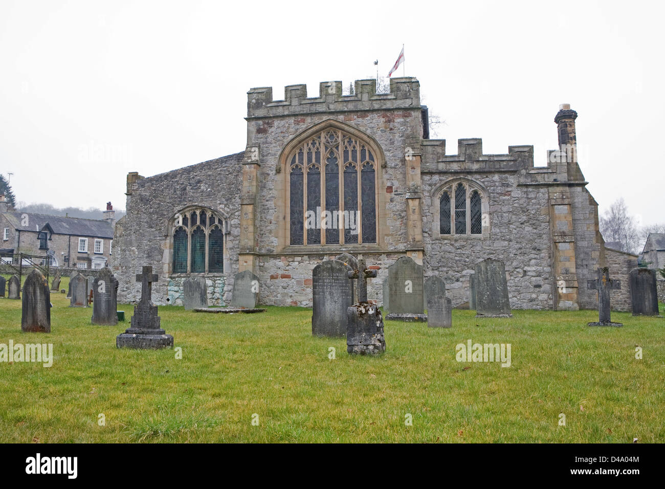 Kirche St. Michael & All Angels im Beetham in der Diözese von Carlisle England Stockfoto