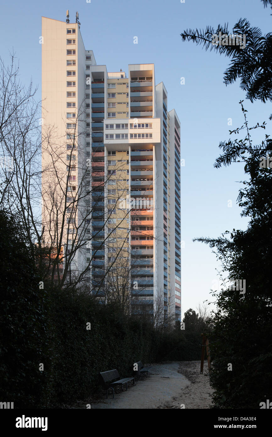 Berlin, Deutschland, das ideale Zuhause in Berlin-Gropiusstadt Stockfoto