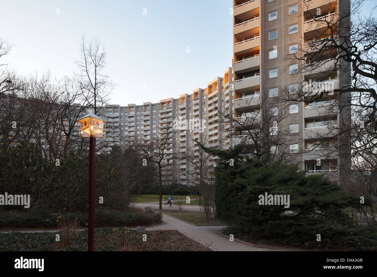 Berlin, Deutschland, der Gropius-Haus in Berlin-Gropiusstadt Stockfoto