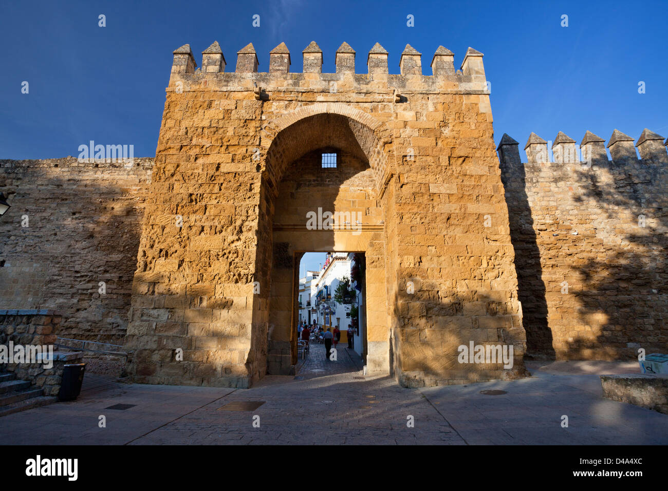 Almodovar Tor von Córdoba, Andalusien Stockfoto