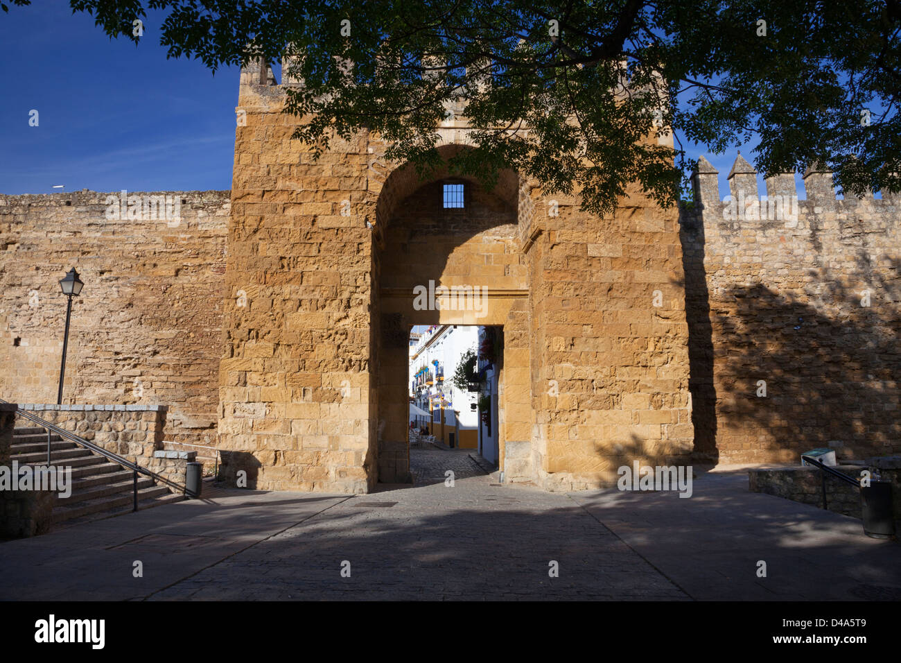Almodovar Tor von Córdoba, Andalusien Stockfoto