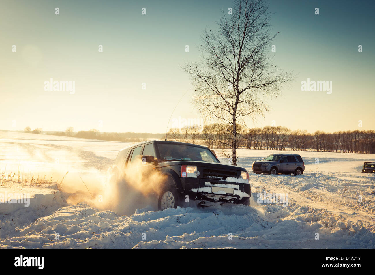 Land Rover Discovery Stockfoto