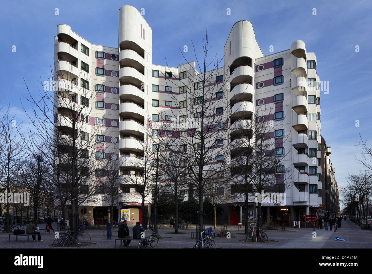 Berlin, Deutschland, Appartementhaus Kottbusser Tor Stockfoto