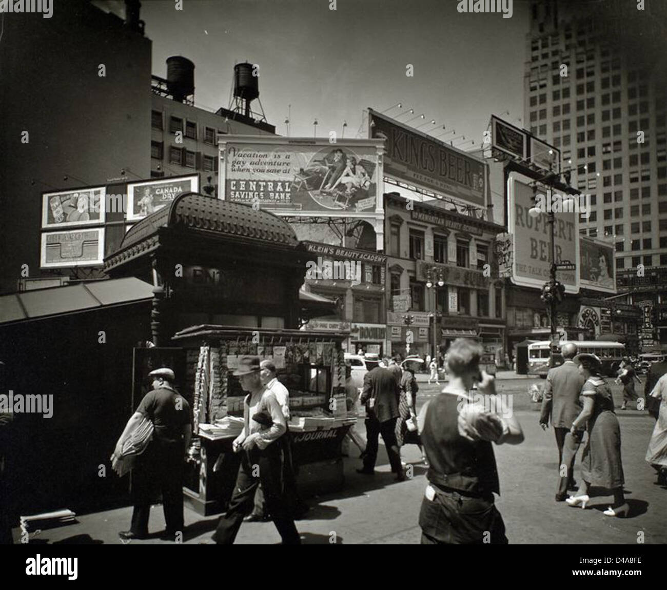 Union Square, 14th Street und Broadway, Manhattan. Stockfoto