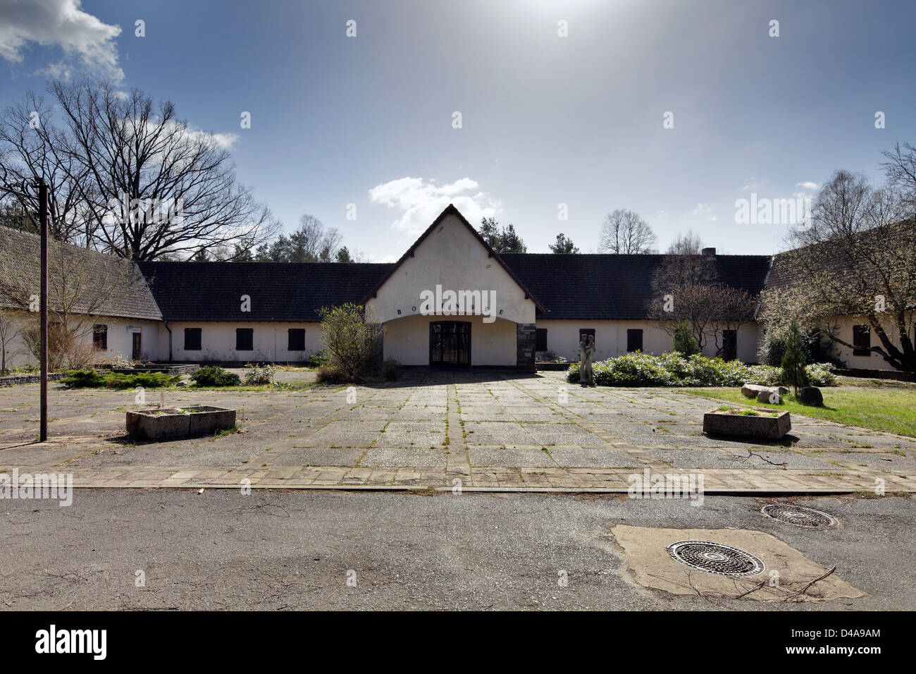 Bogensee, Deutschland, der ehemaligen Land Zuhause von Goebbels Stockfoto