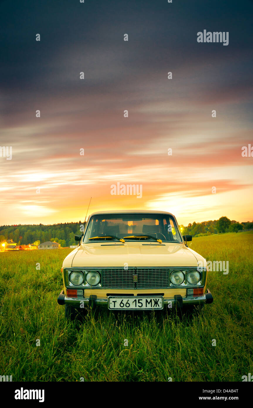 Sowjetische und russische Pkw Lada 1600 (VAZ-2106) Stockfoto