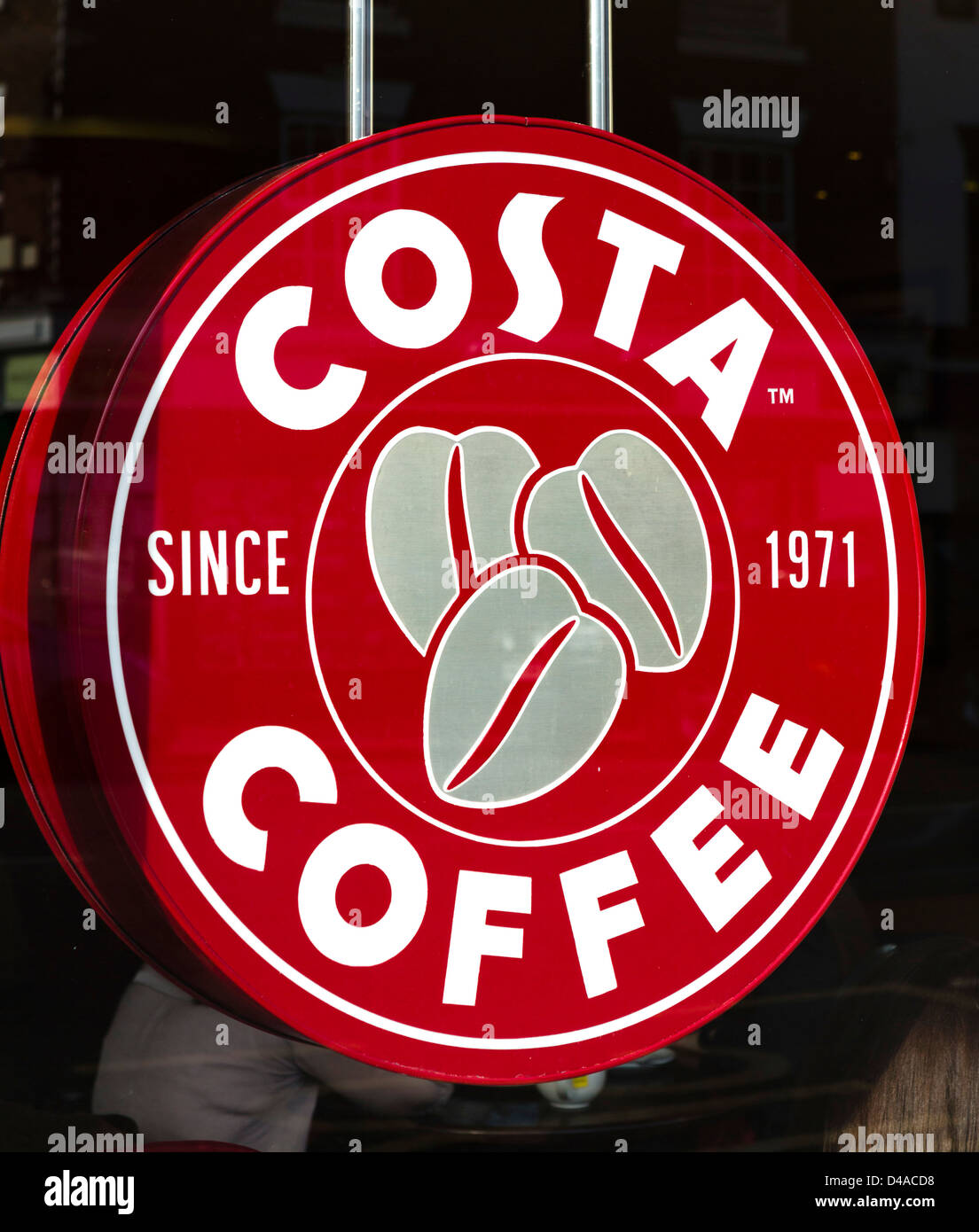 Costa Coffee-Shop, UK Stockfoto