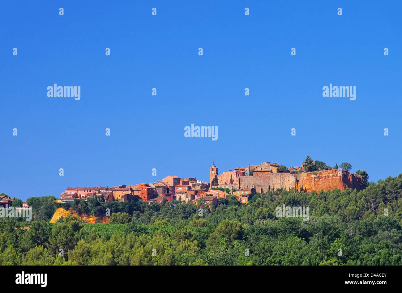 Roussillon 25 Stockfoto