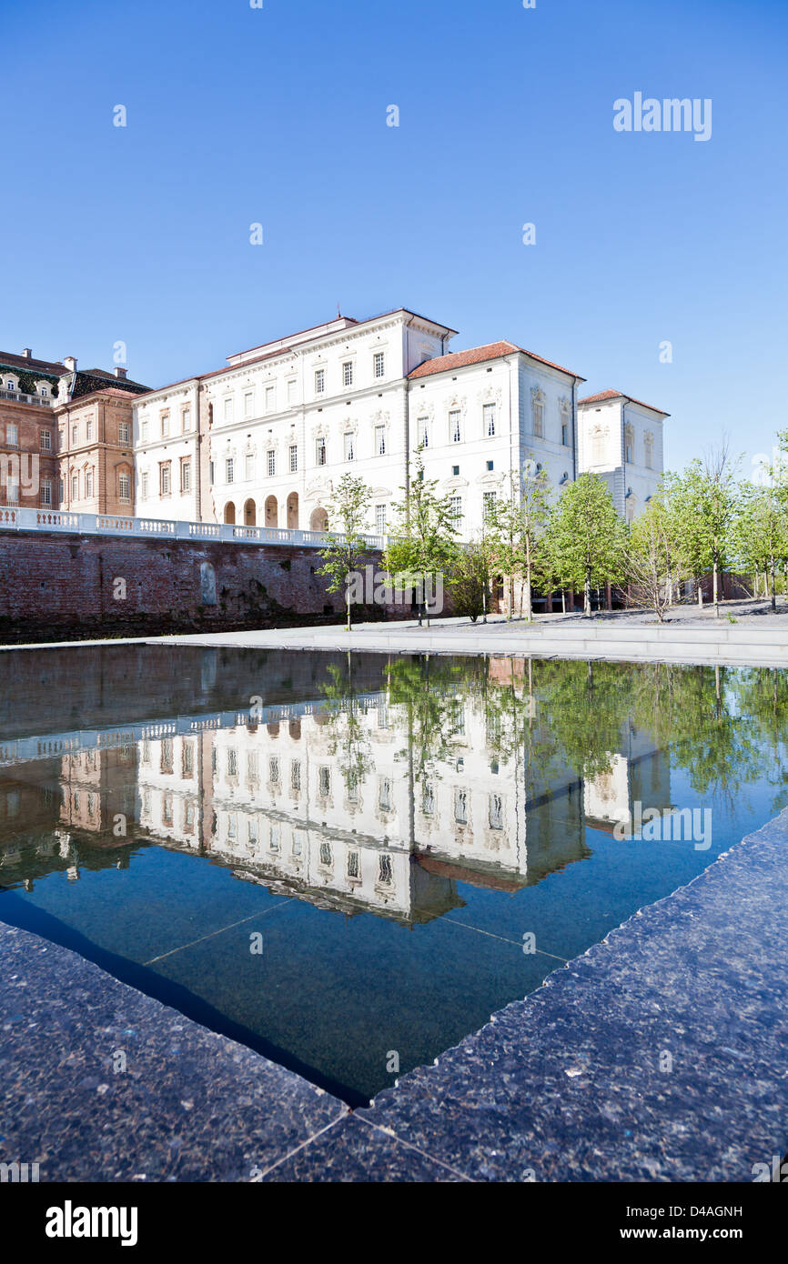 Italien - Reggia di Venaria Reale. Luxus-Königspalast Stockfoto