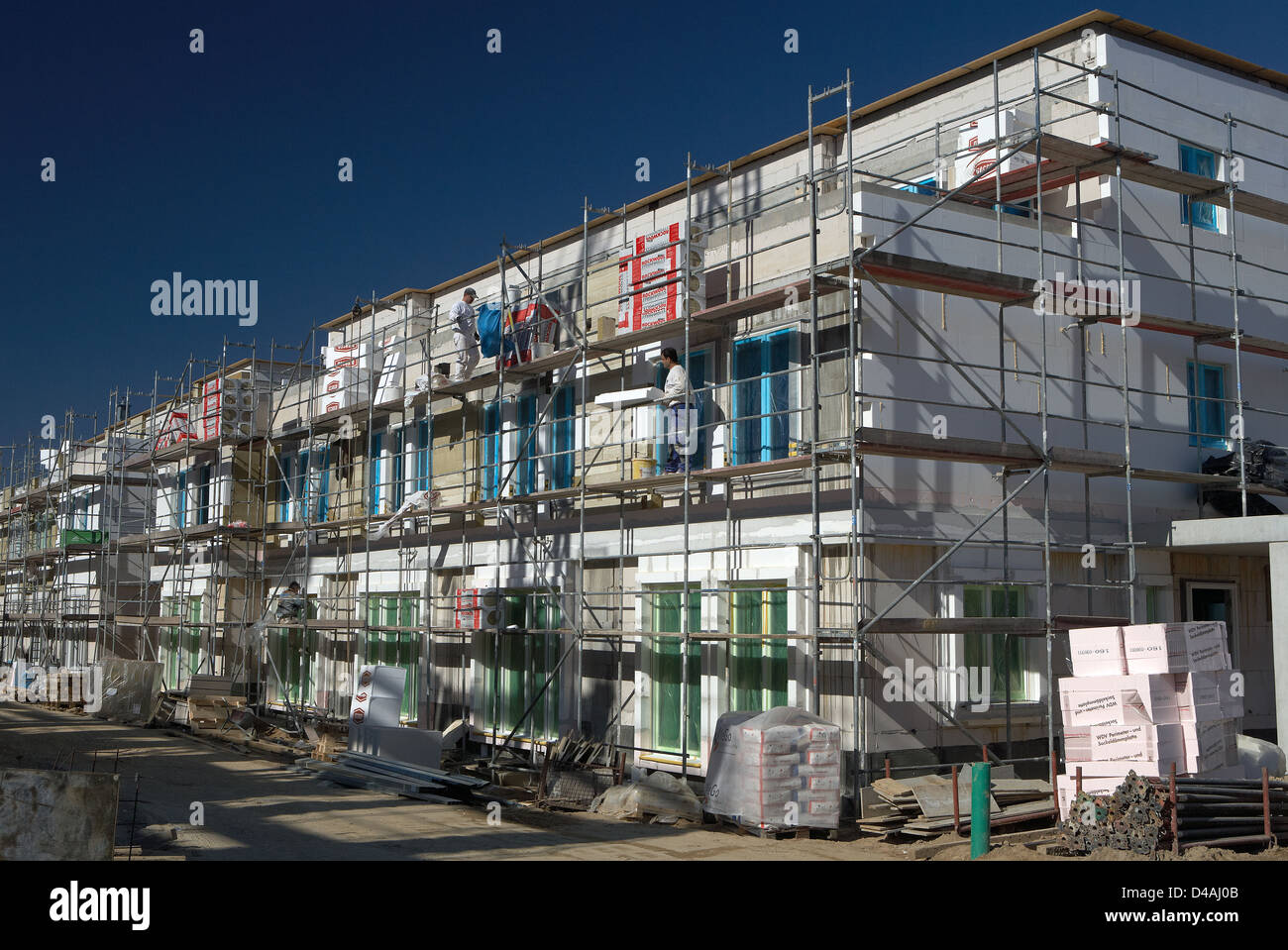 Berlin, Deutschland, Standort des Öko-Haus-Immobilien in Berlin-Schmargendorf Stockfoto