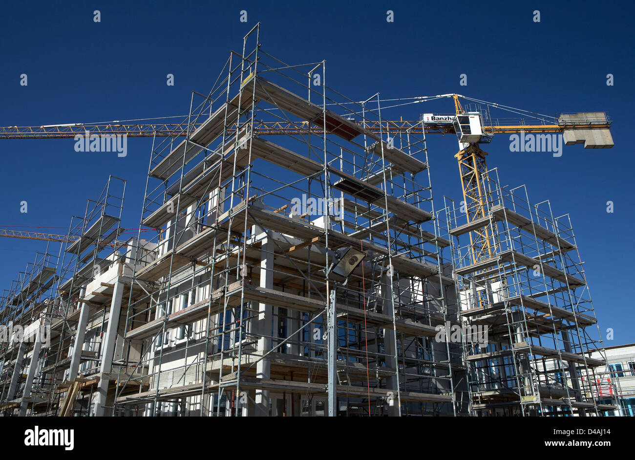 Berlin, Deutschland, Standort des Öko-Haus-Immobilien in Berlin-Schmargendorf Stockfoto