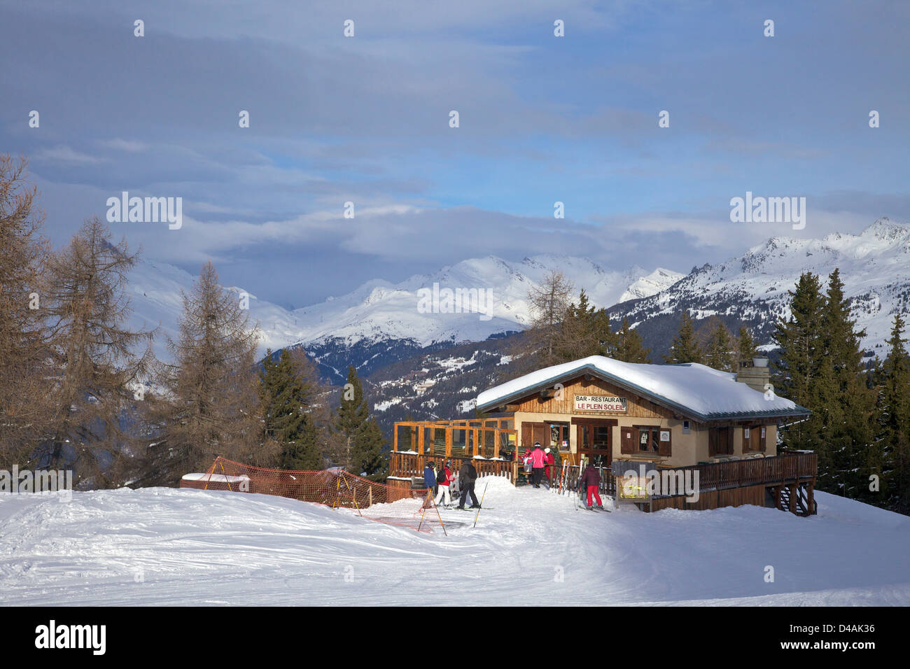 Das Restaurant Le Plein Soleil, Les Coches, Montchavin, La Plagne