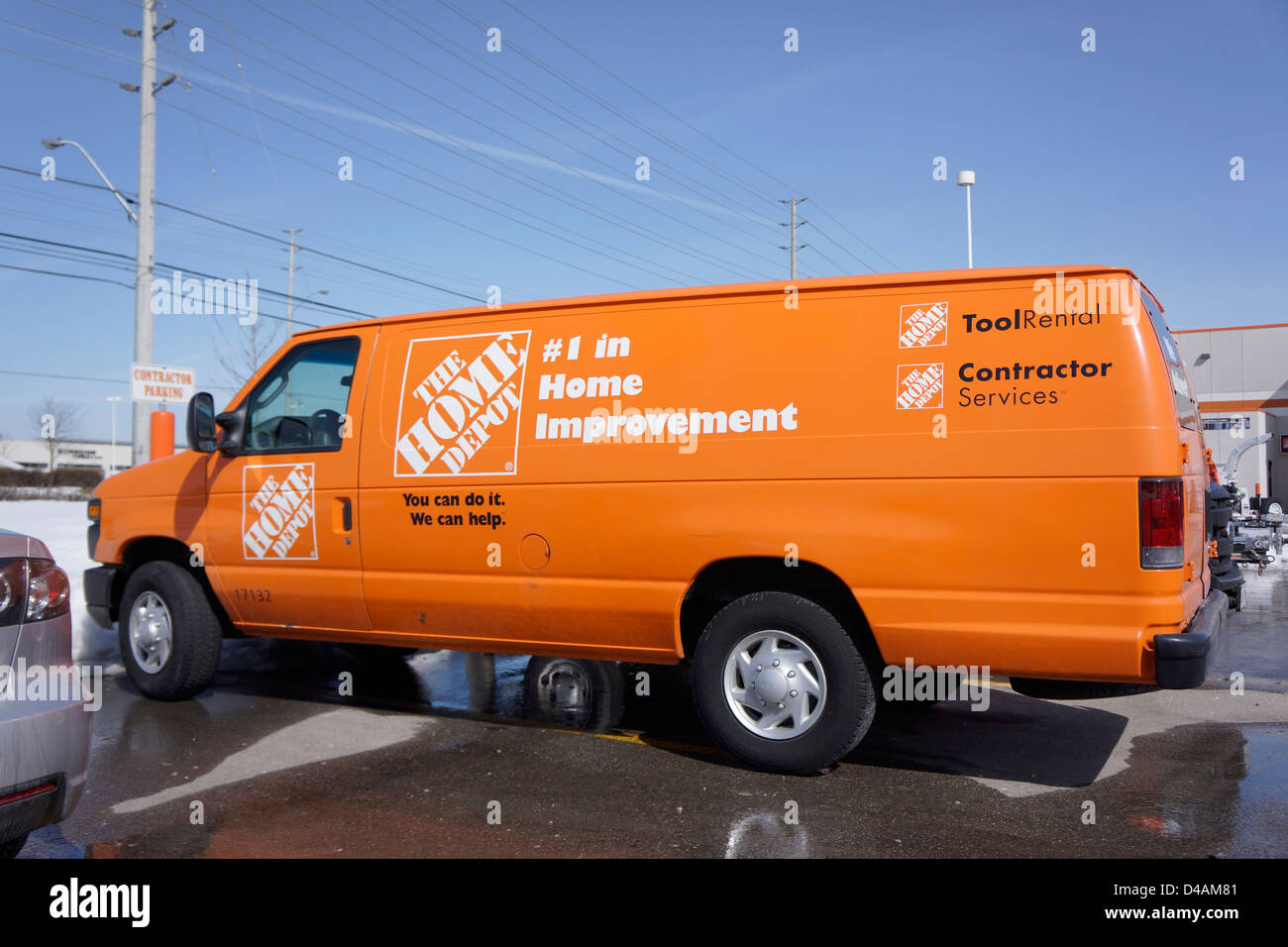 Home Depot Van Stockfoto