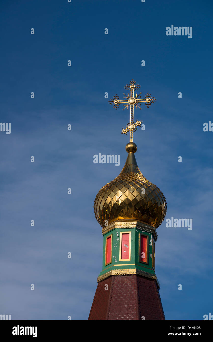 Altea Hills Bereich, Russisch-orthodoxe Kirche Stockfoto