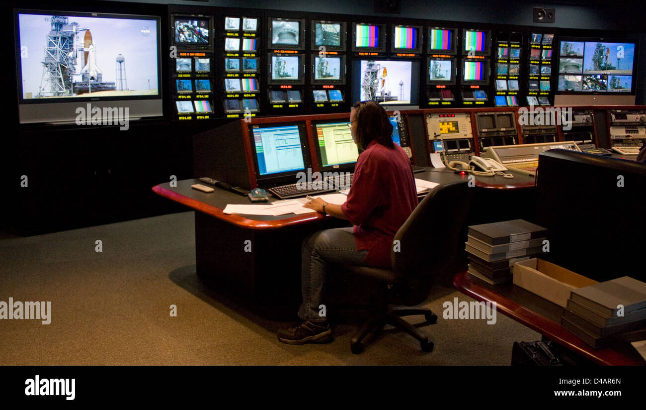Meister Tv Control Room 2 Stockfoto Bild 54327469 Alamy