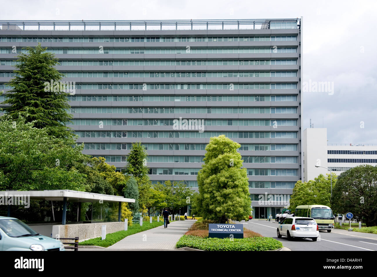 Automobilhersteller Toyota Motor Corporation Technical Center Bürogebäude in Toyota City, Präfektur Aichi. Stockfoto
