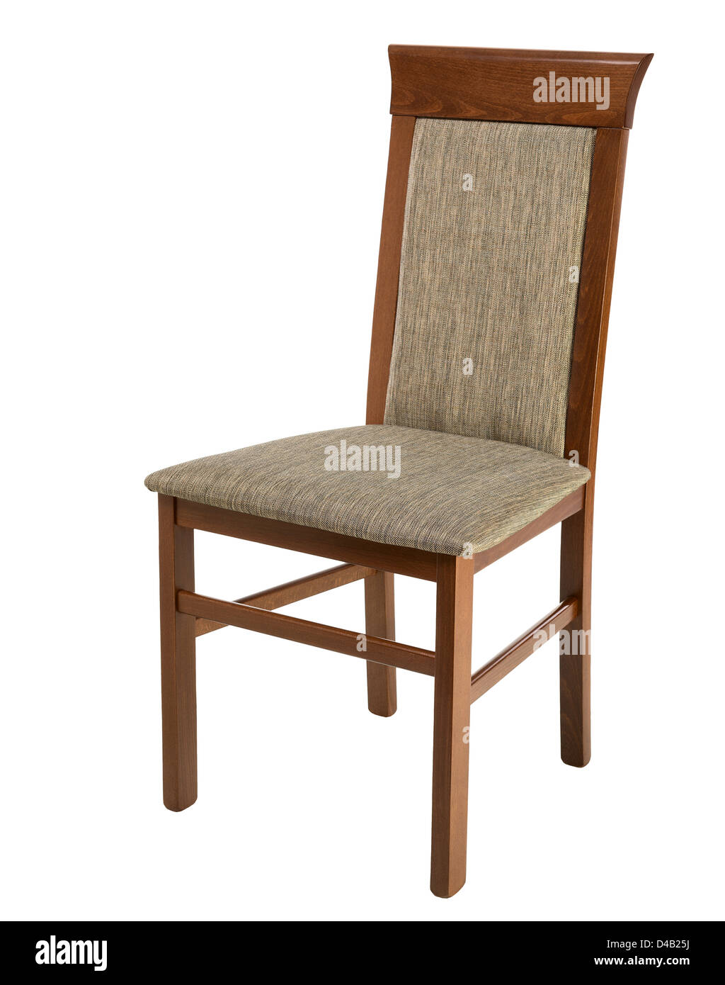 Stuhl isoliert auf weißem Hintergrund Stockfoto