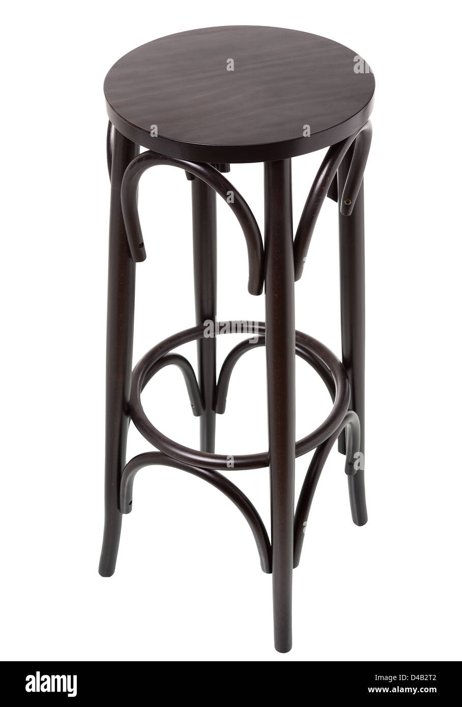 Stuhl isoliert auf weißem Hintergrund Stockfoto