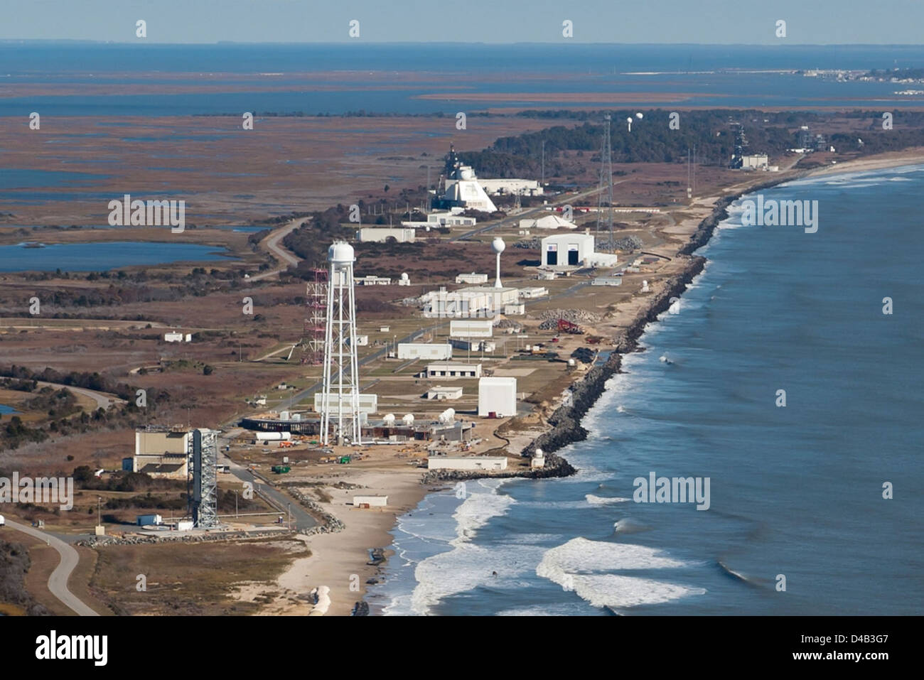NASA Wallops Flight Facility Stockfoto