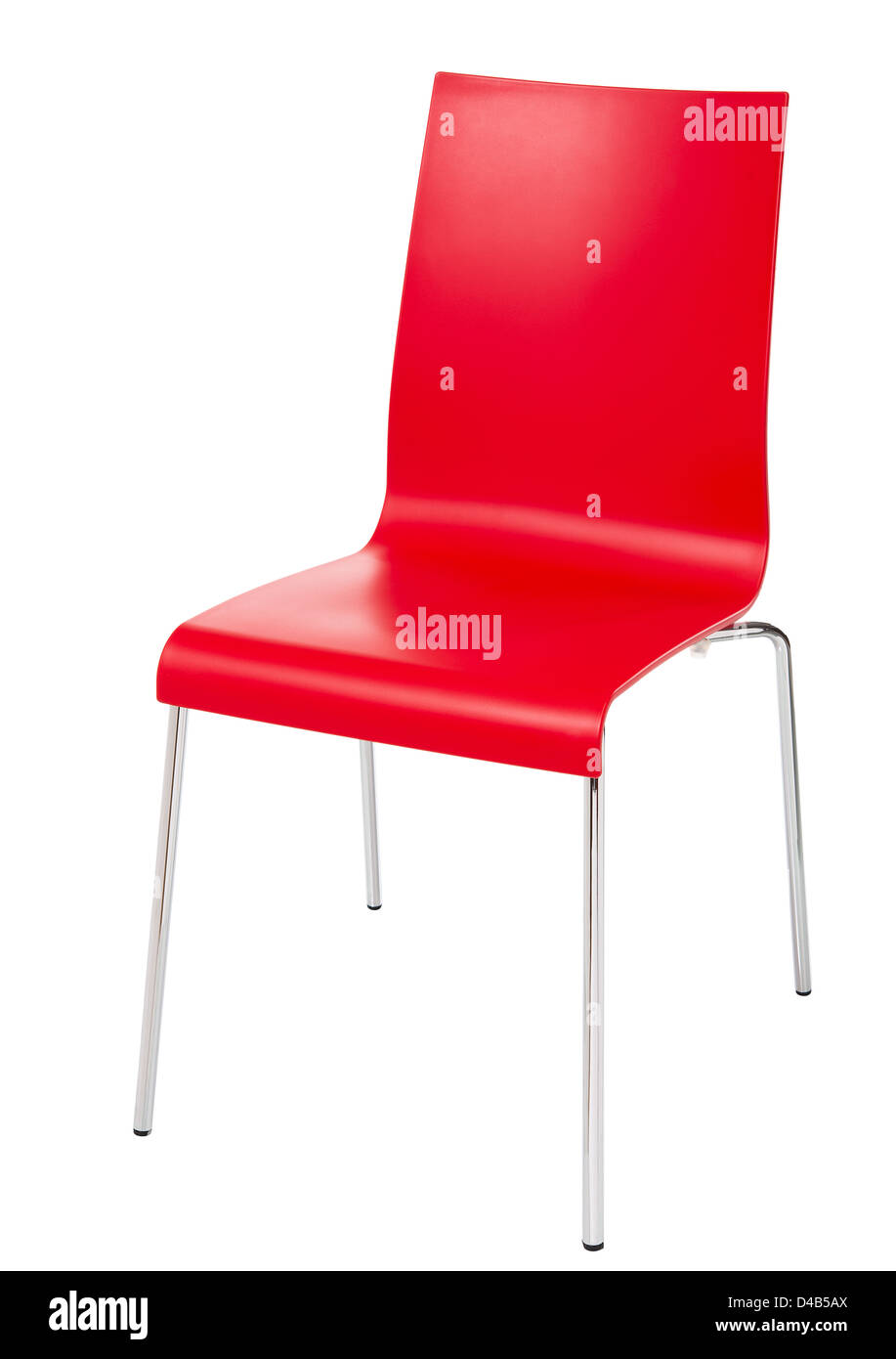 Stuhl isoliert auf weißem Hintergrund Stockfoto