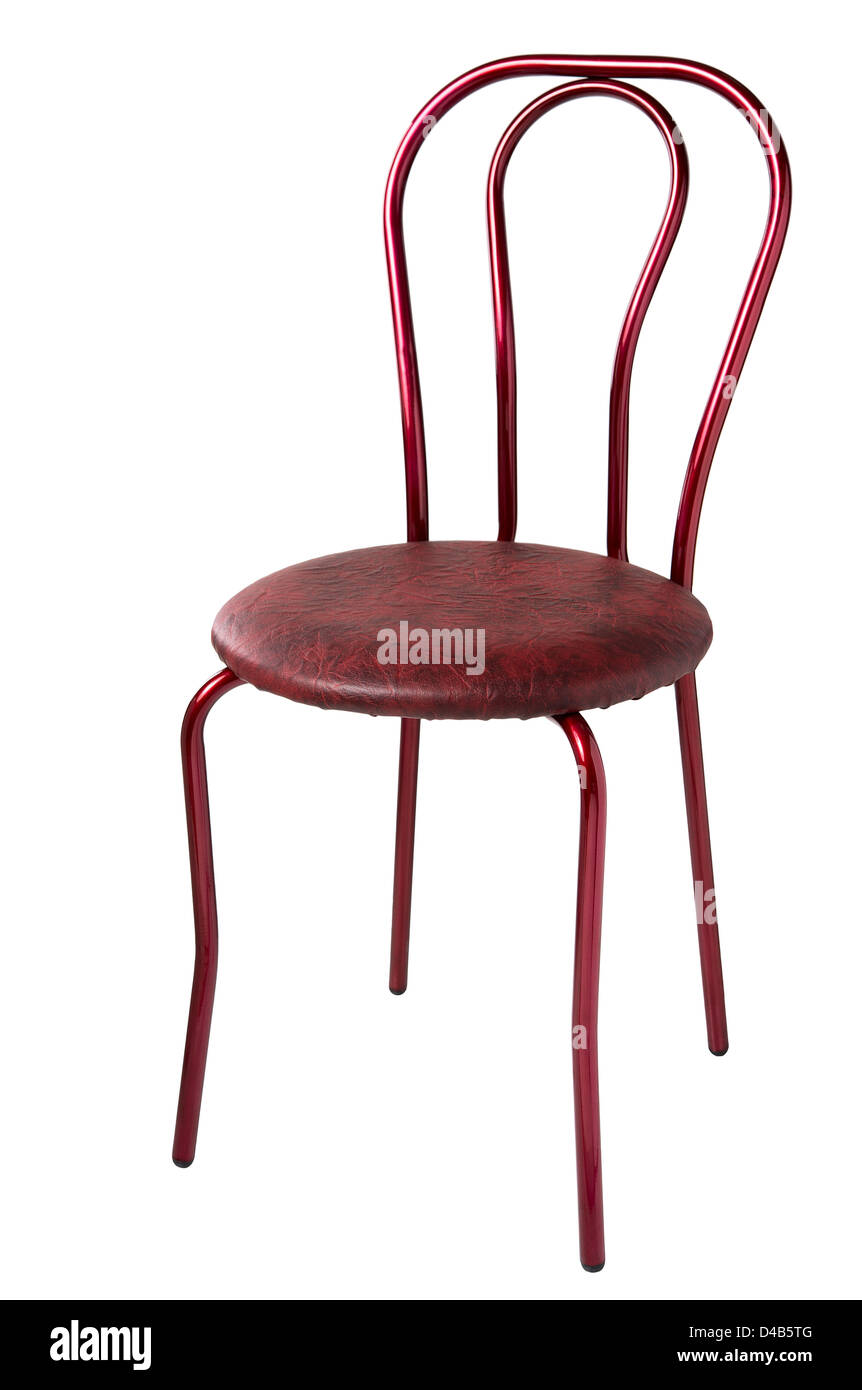zeitgenössische Stuhl isoliert Stockfoto