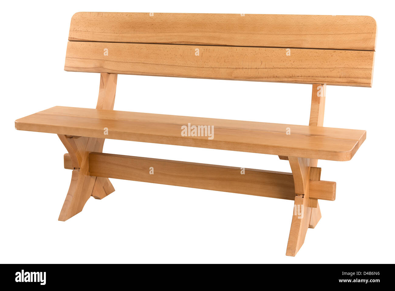 Stuhl isoliert auf weißem Hintergrund Stockfoto