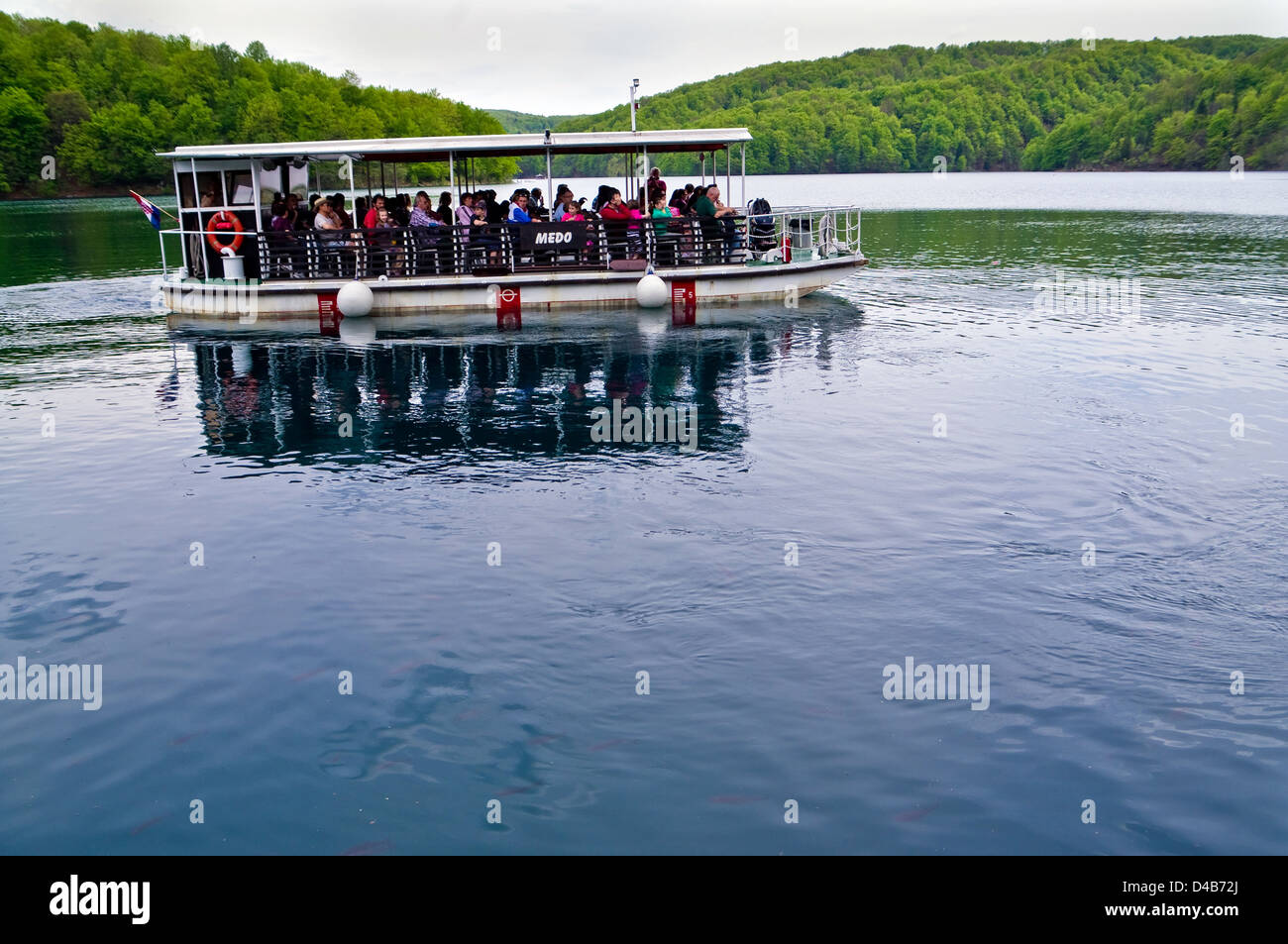 Nationalpark Plitvicer Seen-Kroatien Stockfoto