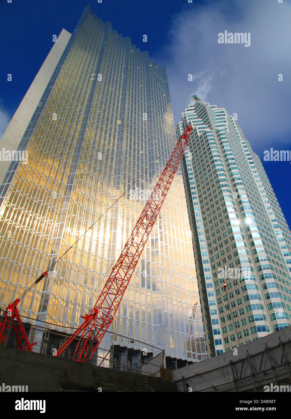 Glas-Gebäude in Toronto Stockfoto