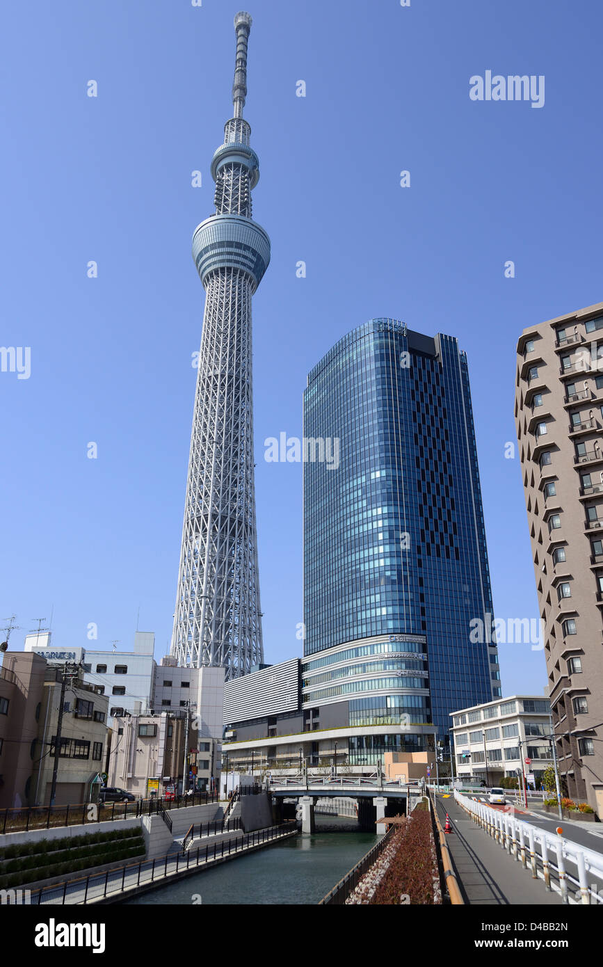 Tokio Skytree, Sumida-Ku, Tokyo, Japan Stockfoto