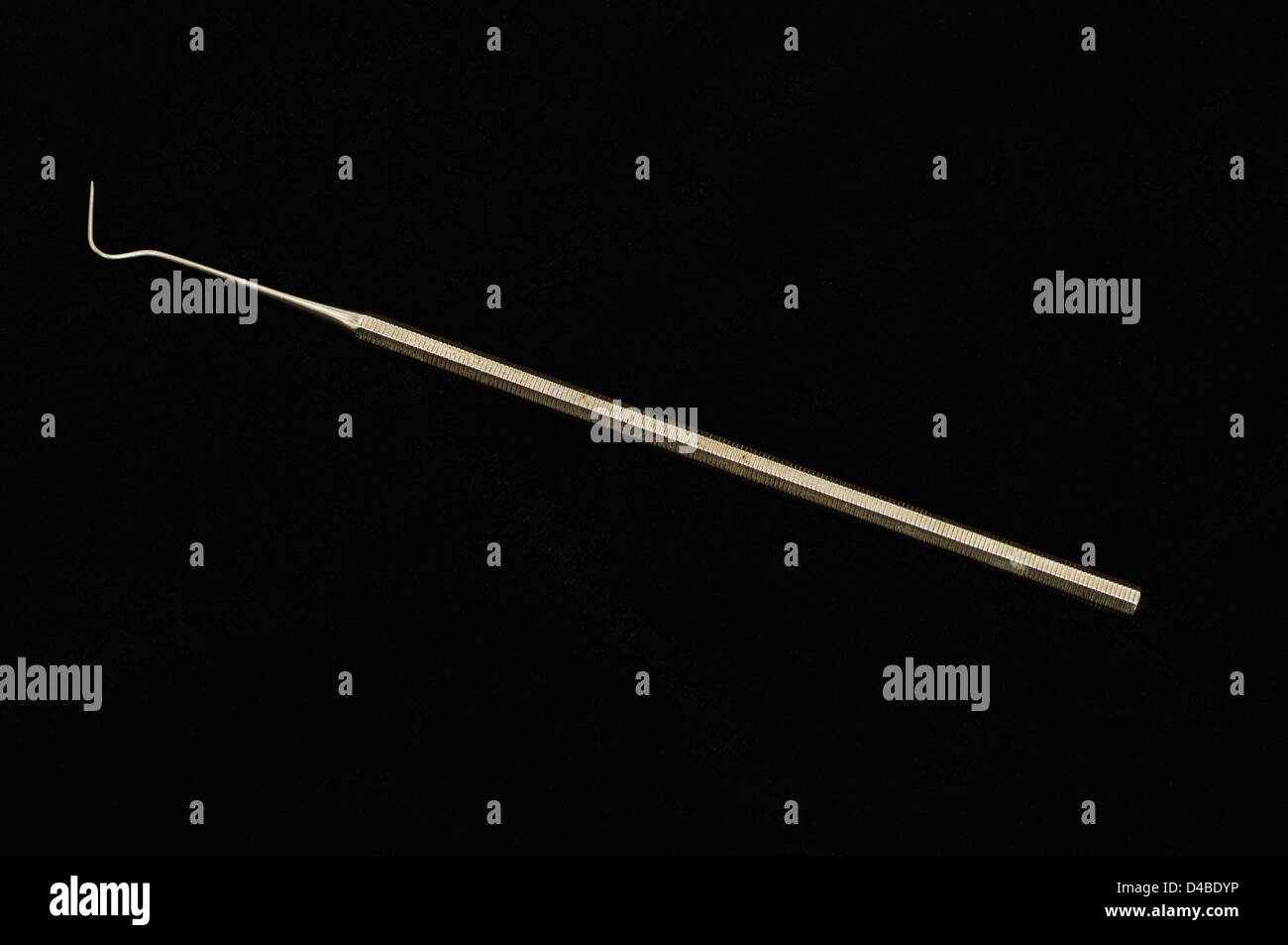 Einzelne Leitung Sonde, Studio gedreht Stockfoto