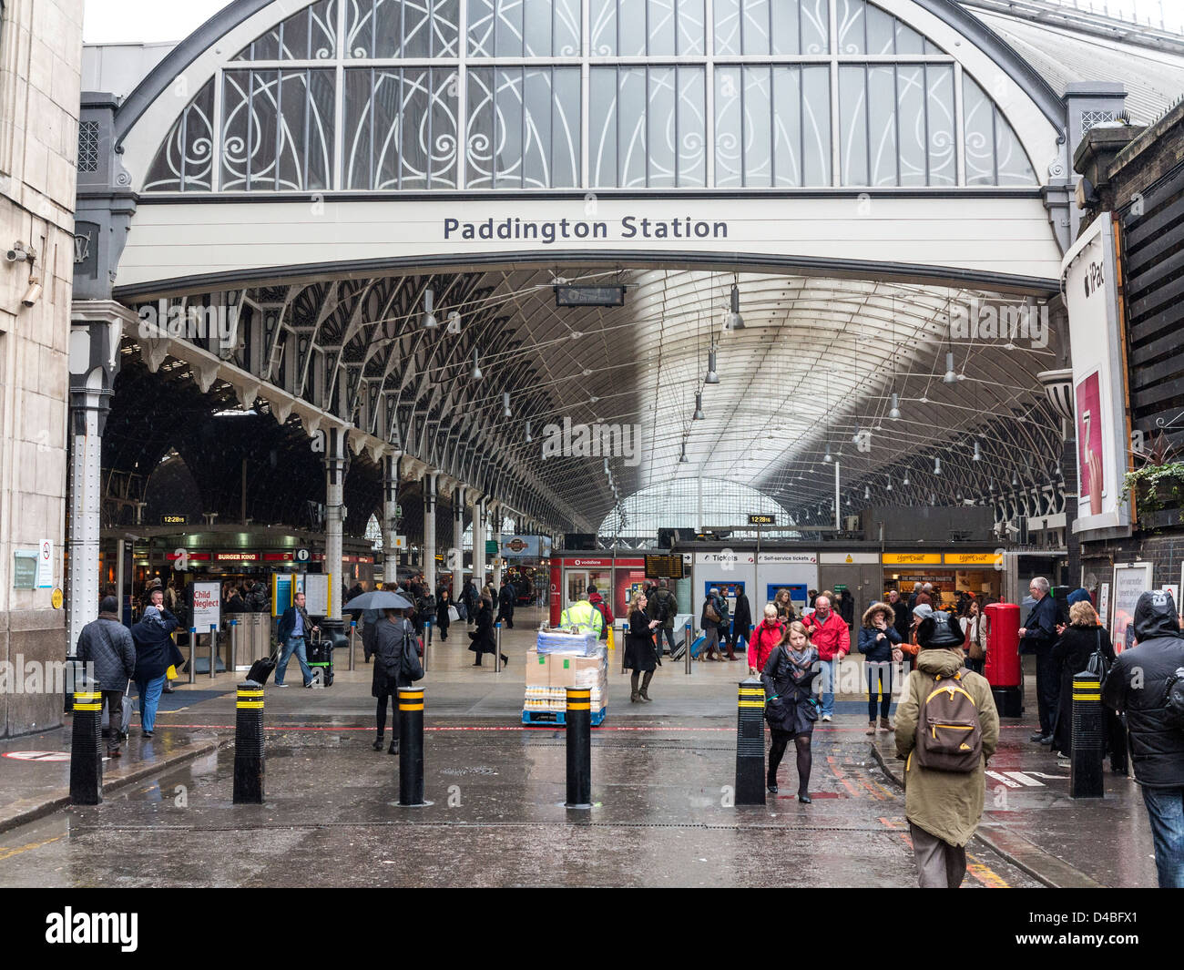 Paddington station außenfassade london Fotos und Bildmaterial in