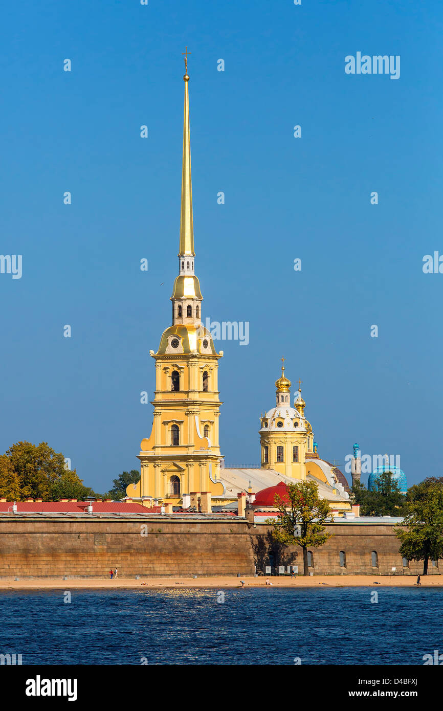 St. Petersburg, Peter-Pauls-Festung Stockfoto