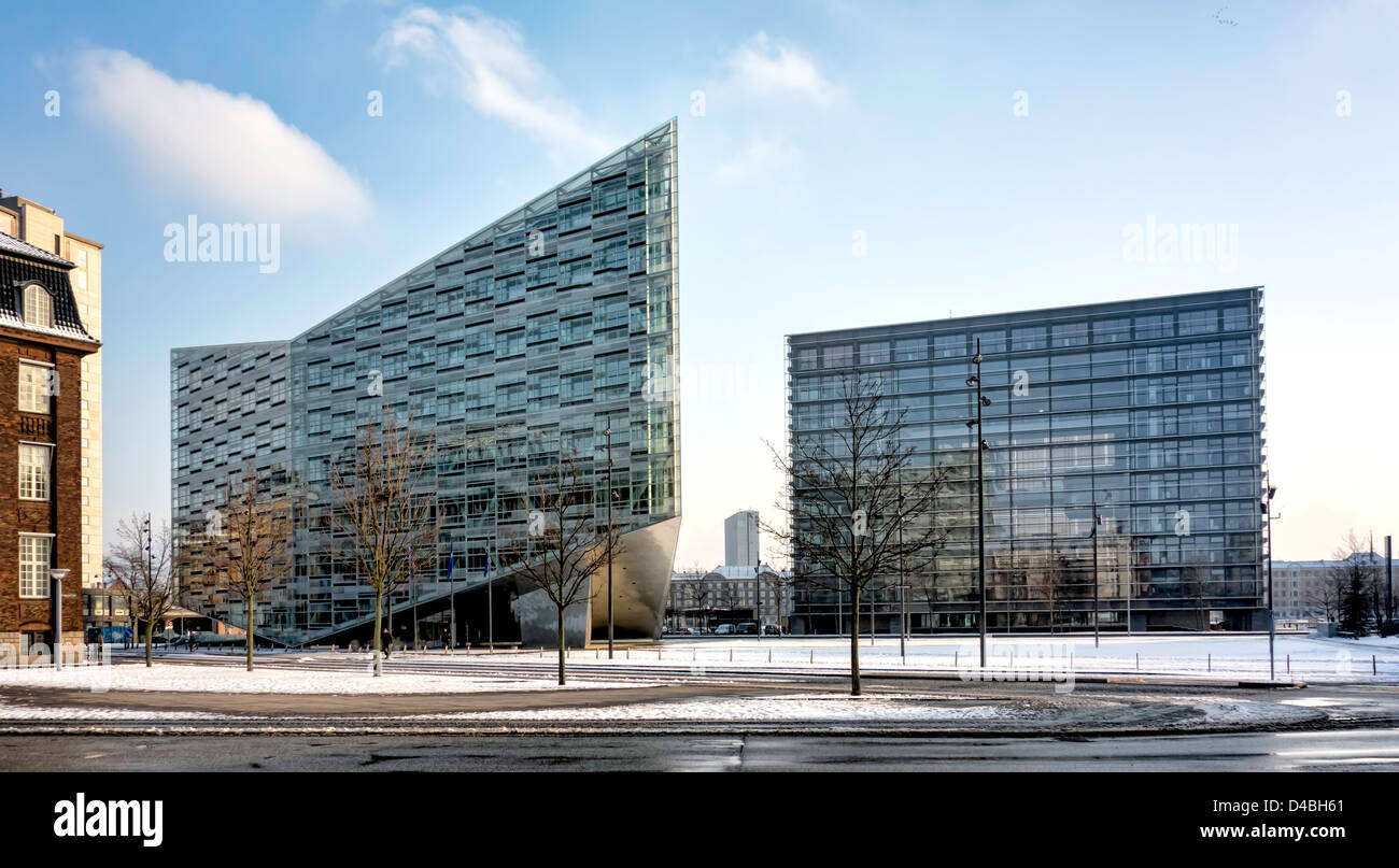 Moderne Bürogebäude in Copenhagen, Dänemark Stockfoto