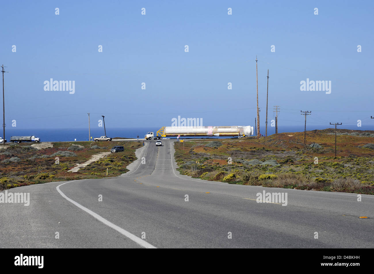 Atlas V erste Stufe Stockfoto