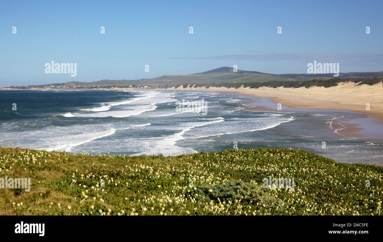 Strand Urlaub Weiler von Boknes, am östlichen Kap Sunshine Coast, Südafrika. Stockfoto