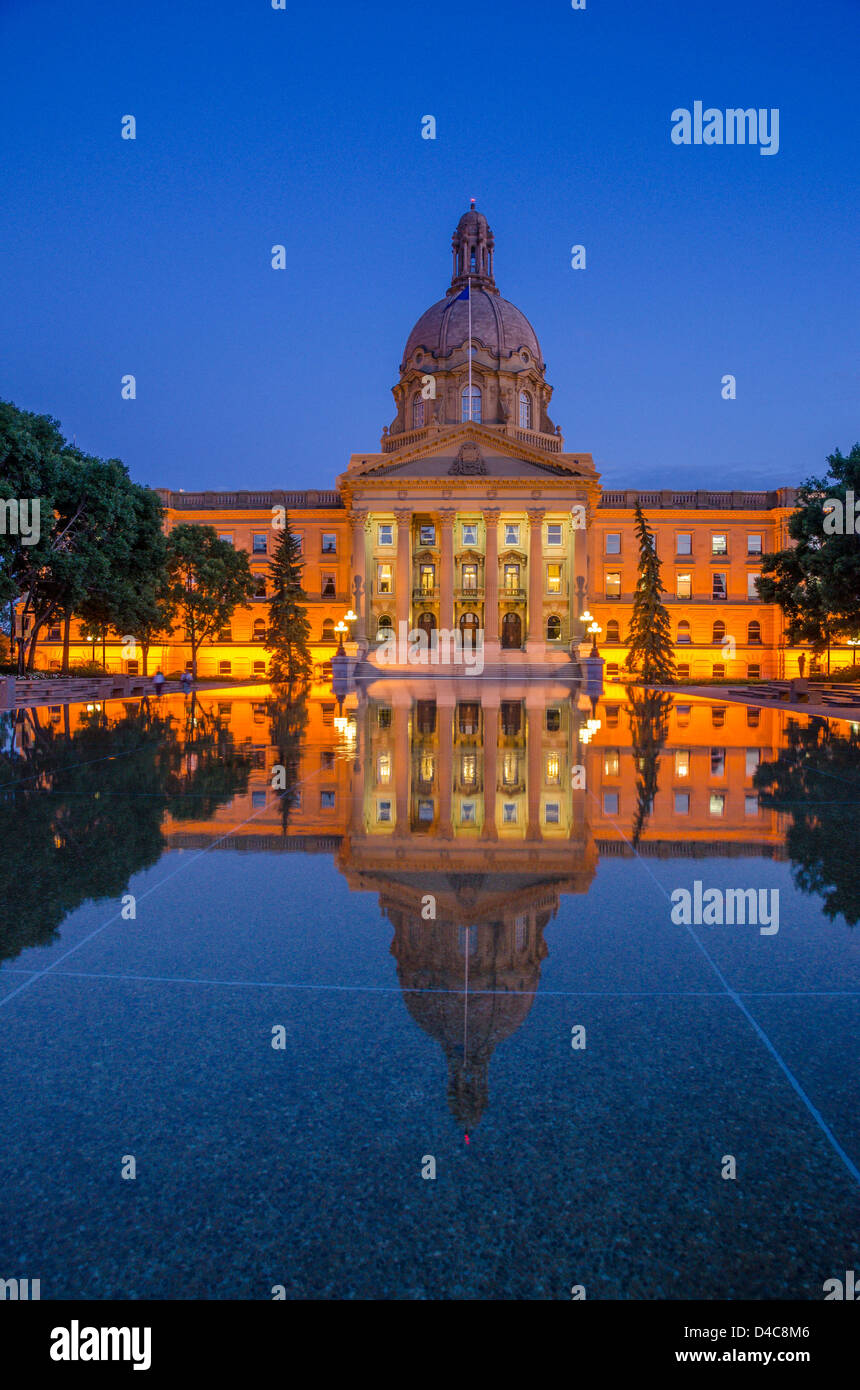 Alberta Legislature, Edmonton, Alberta, Kanada Stockfoto