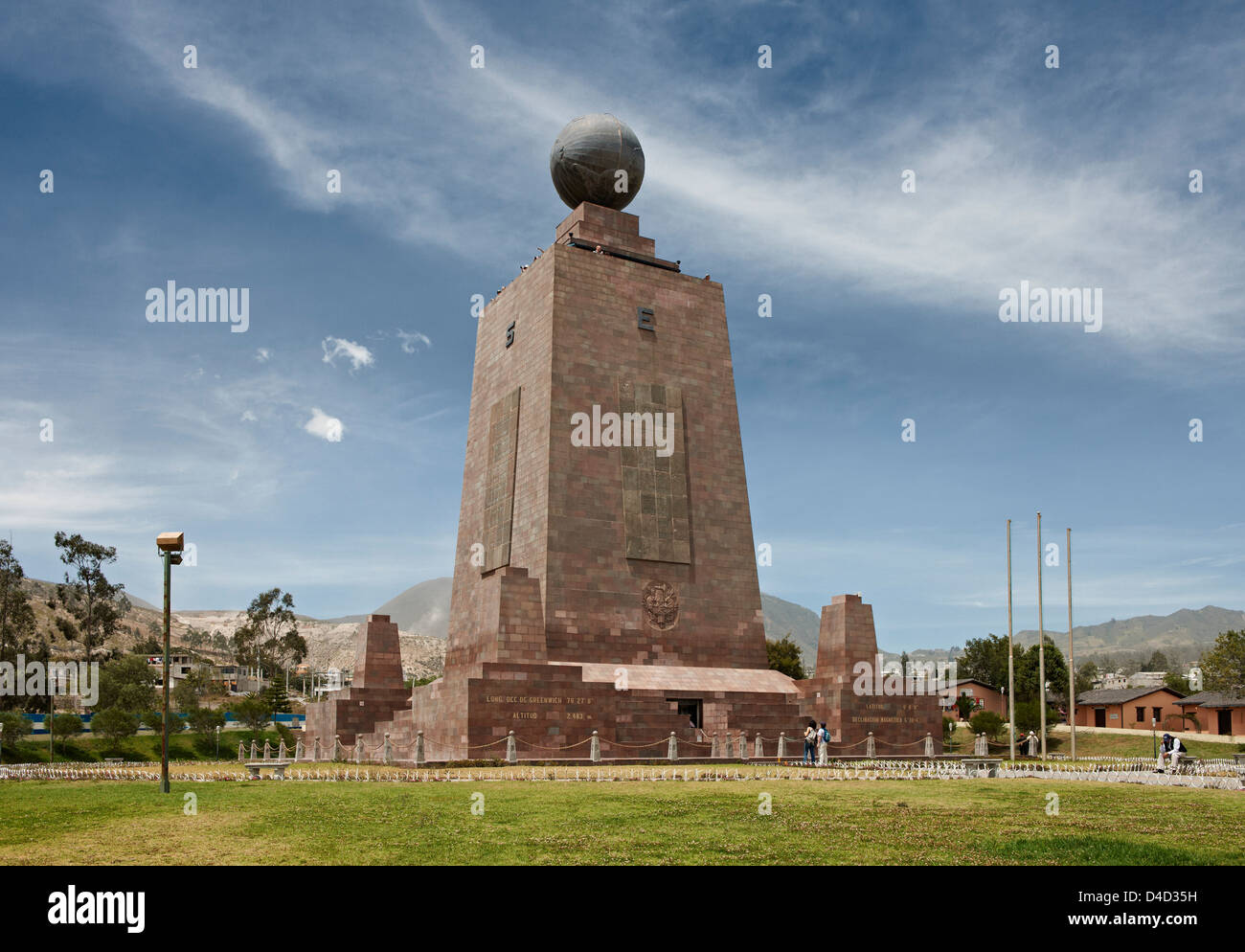 Mitad del Mundo, San Antonio de Pichincha in Ecuador, Südamerika, Amerika Stockfoto Mitad del Mundo, San Antonio de Pichincha in Ecuador, Südamerika, Amerika Stockfoto