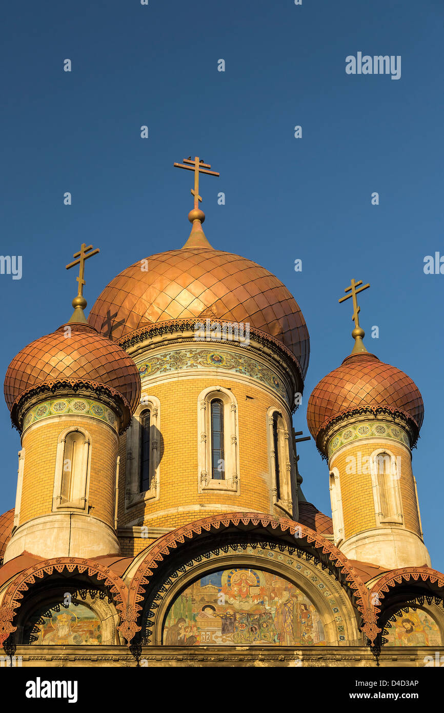 Russische Kirche Stockfoto
