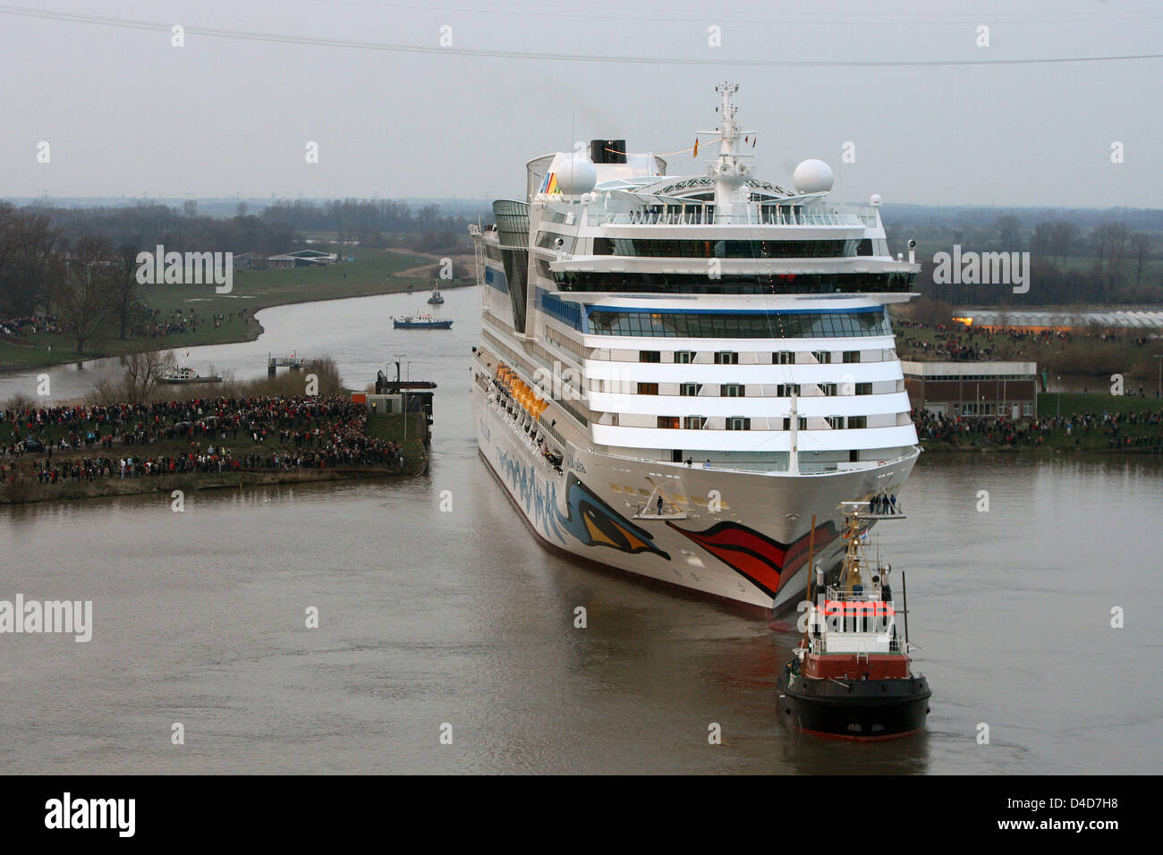 Neu Gebaute Luxus Kreuzfahrtschiff Aidabella Wird Bei Der