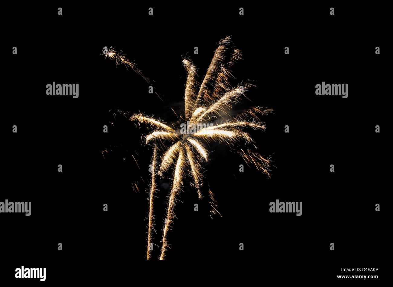 Feuerwerk - Feuerwerk 21 Stockfoto