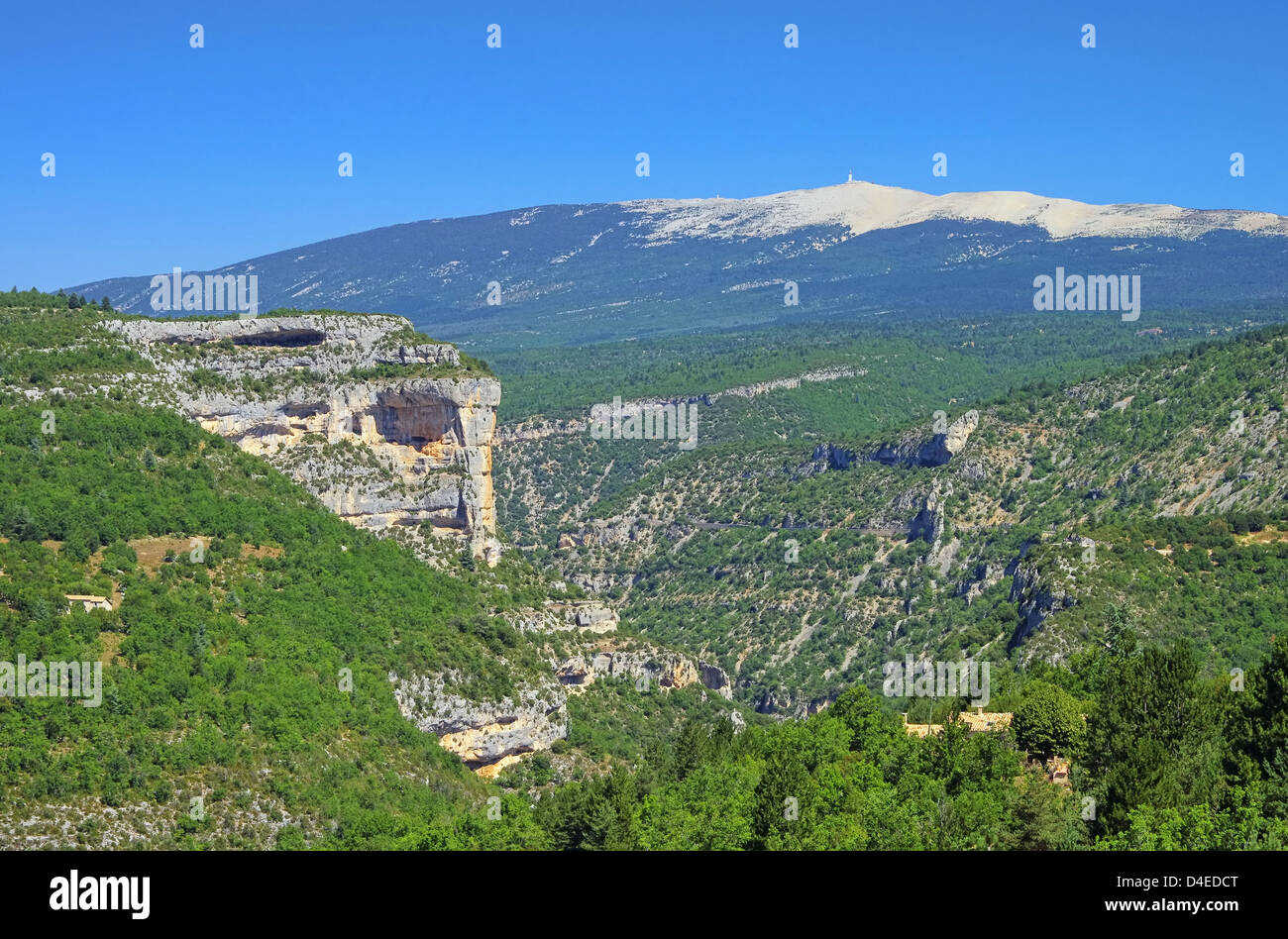 Mont Ventoux 24 Stockfoto
