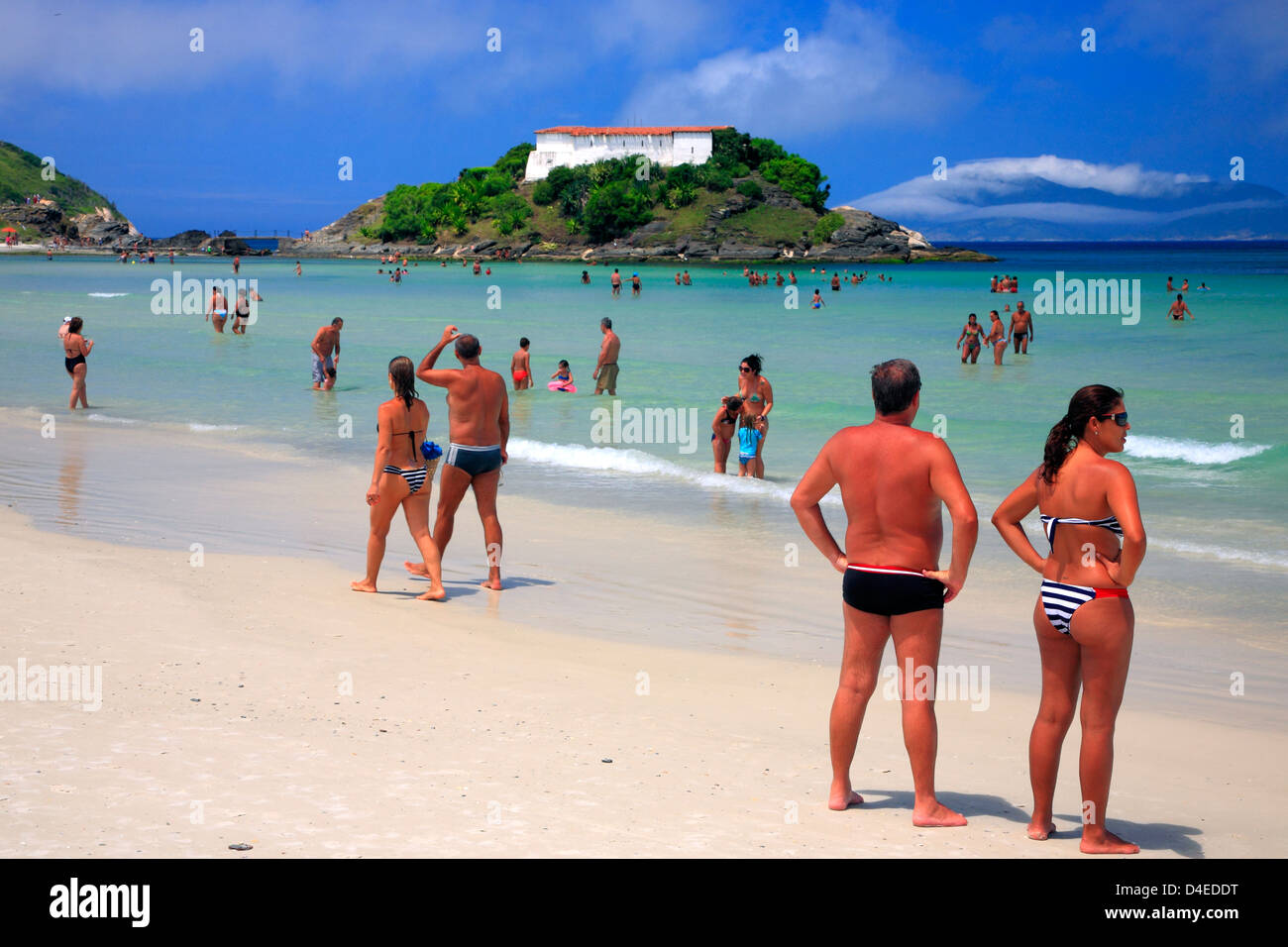 Cabo Frio Strände. Rio de Janeiron, Brasilien. Stockfoto