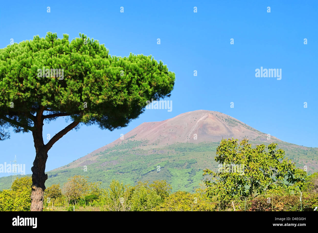 Vesuv-08 Stockfoto