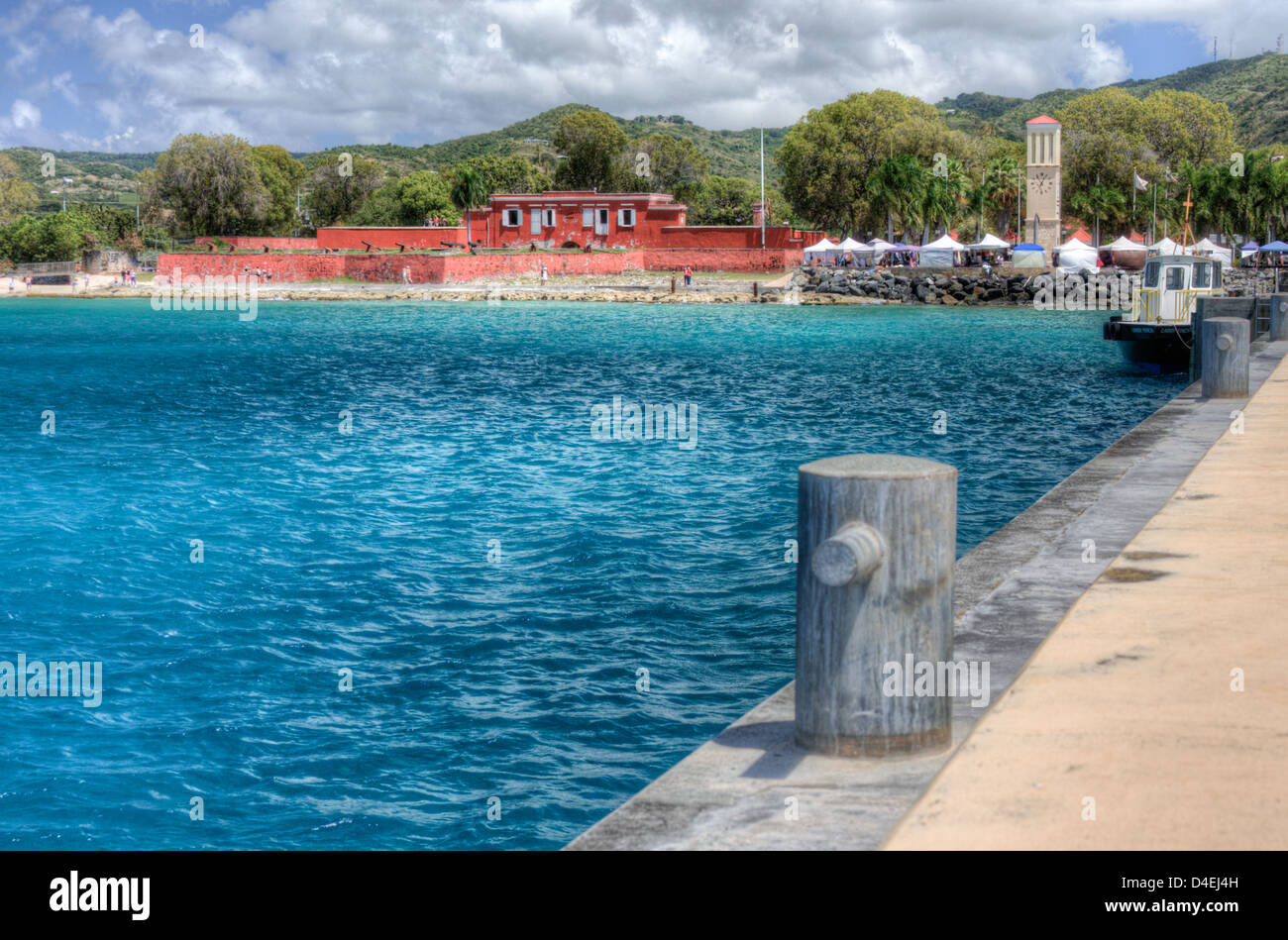 Foto von St. Croix, USVI Stockfoto