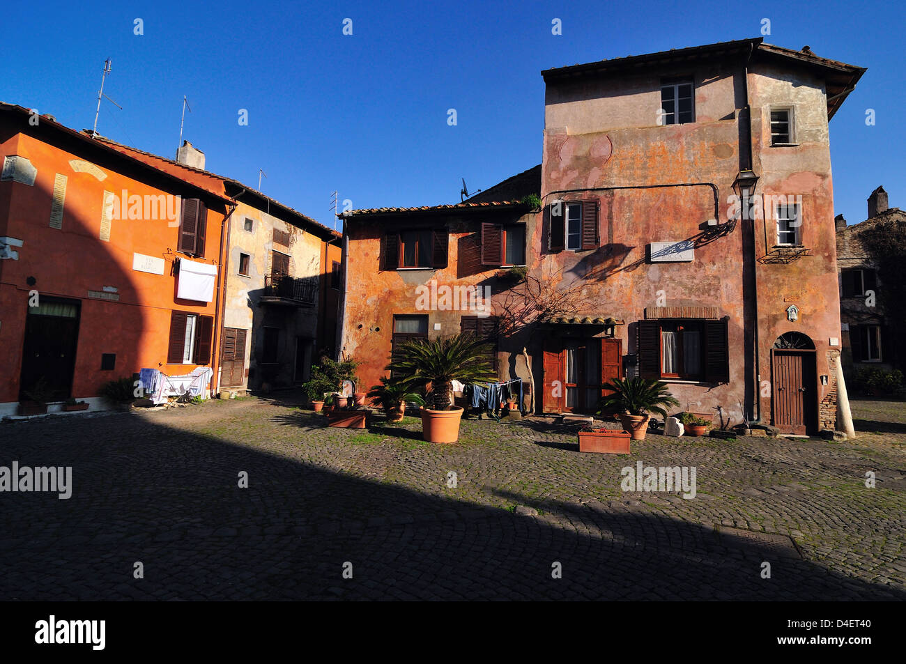 Ostia Antica - Borgo Medioevale Italien von Andrea quercioli Stockfoto