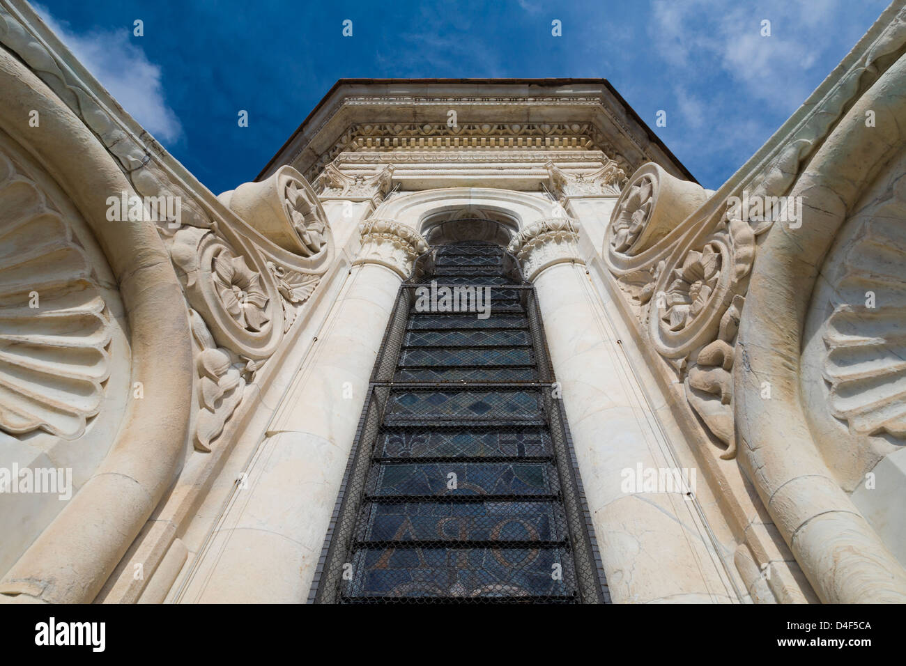 Die Laterne Tower auf der Dom-Kuppel in Florenz, Italien. Stockfoto