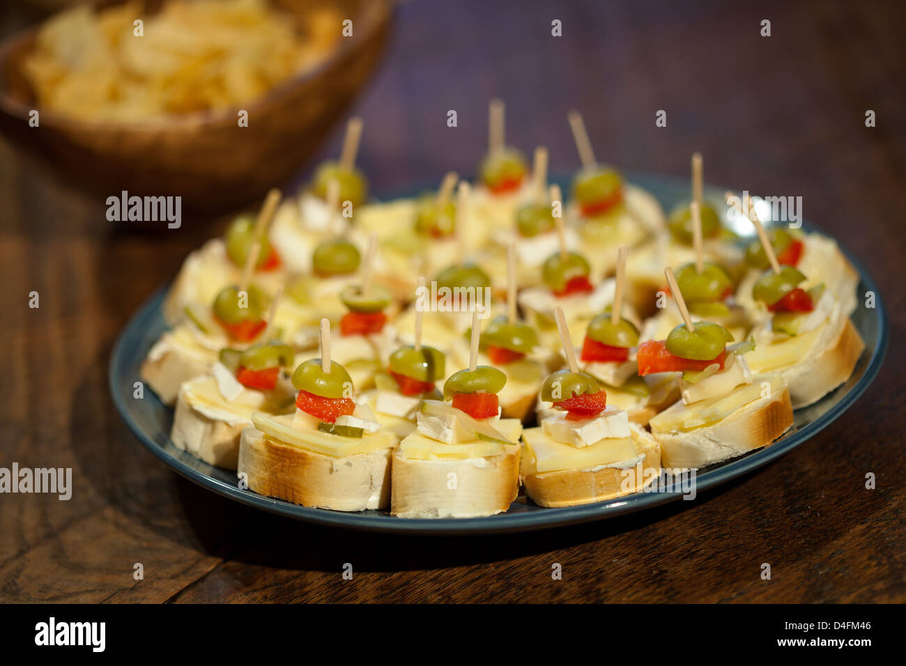 Gourmet canapes -Fotos und -Bildmaterial in hoher Auflösung – Alamy